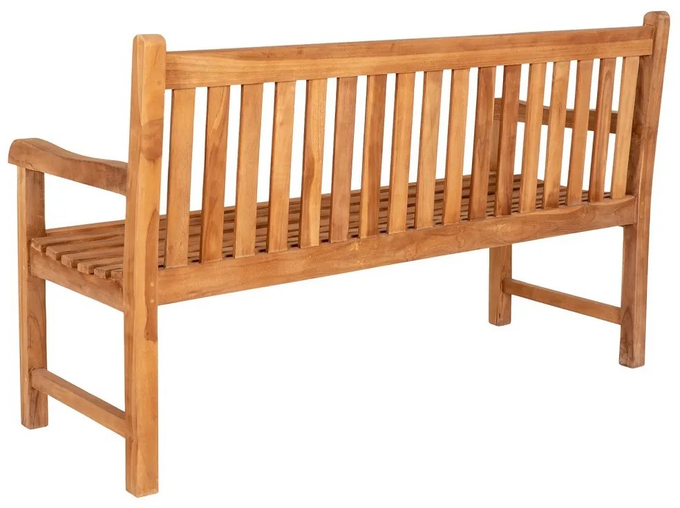 Dizajnová záhradná lavica Rimma 150 cm teak