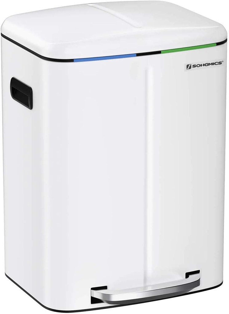 Odpadkový kôš 2x20 L KAILO biely