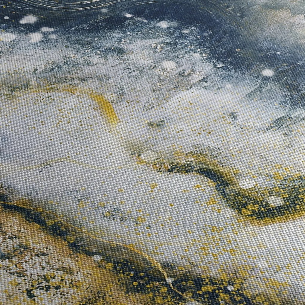 Obraz - Zlatá abstrakcia (70x50 cm)