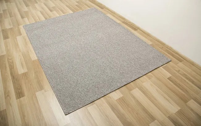 Metrážny koberec MELODY 02 sivý / grafitový / béžový