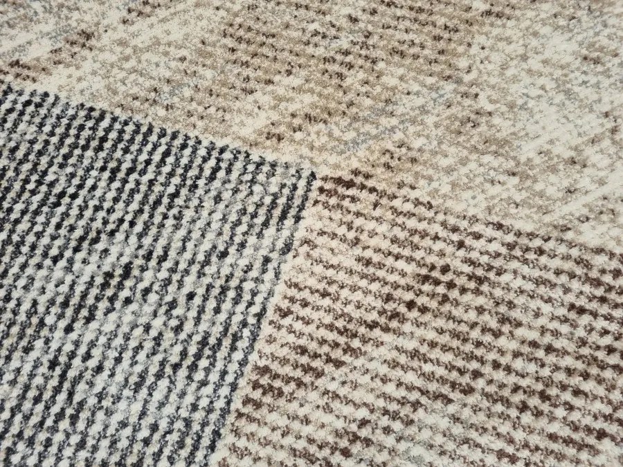 DC Koberec Safir 324 béžová sivá Rozmer: 60×100 cm