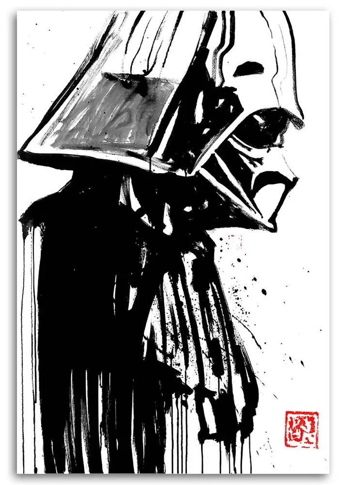 Gario Obraz na plátne Star Wars, Darth Vader - Péchane Rozmery: 80 x 120 cm