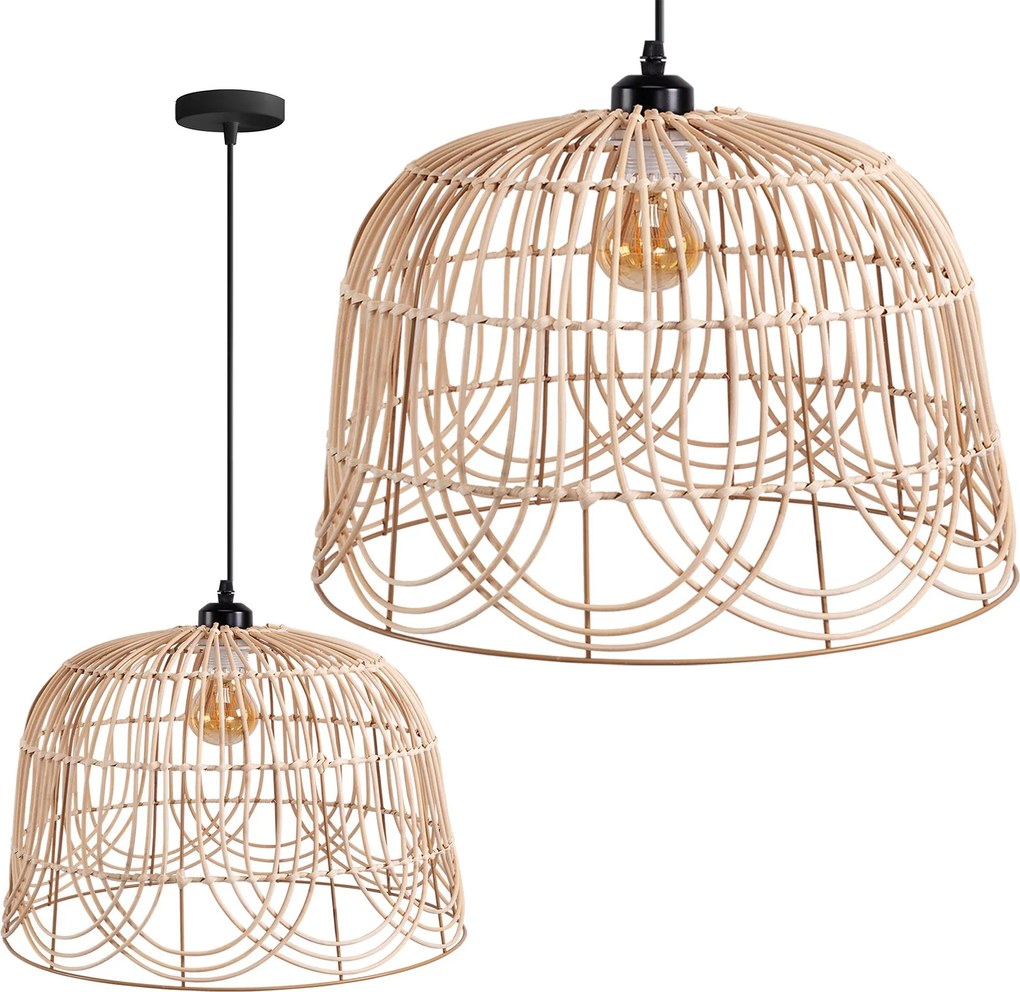 Toolight Boho, stropné svietidlo 35cm 1xE27 APP1351-1CP, OSW-05766