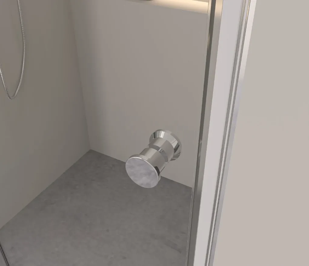 Erga Berlin Double, sprchový kút s dvojitými skladacími dverami 80(dvere) x 120(dvere) x 195 cm, 6mm číre sklo, chrómový profil, ERG-V02-BERLIN-D080D120-CL-CR