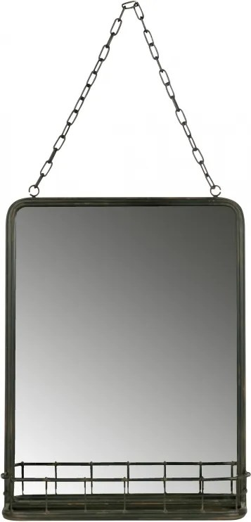 Retro nástěnné zrcadlo Geek 2, černá Sdee:800568-Z Hoorns +
