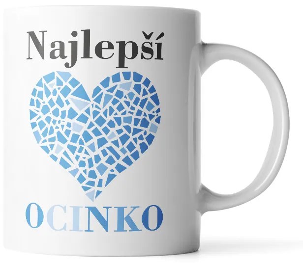 Sablio Hrnek Nejlepší tatínek - 200 ml - espresso