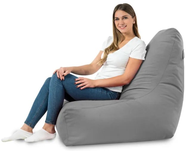 Kreslo Bali plyš oceľové