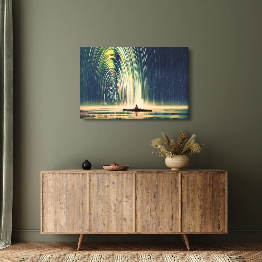 Obraz - Stred vesmíru (90x60 cm)