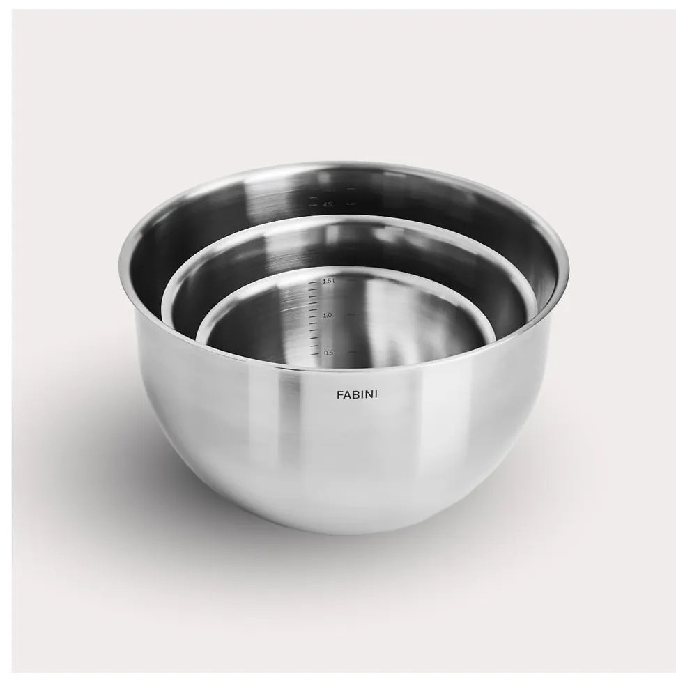 Antikoro misy v súprave 3 ks v striebornej farbe ø 24 cm Lucca 3.0 – FABINI