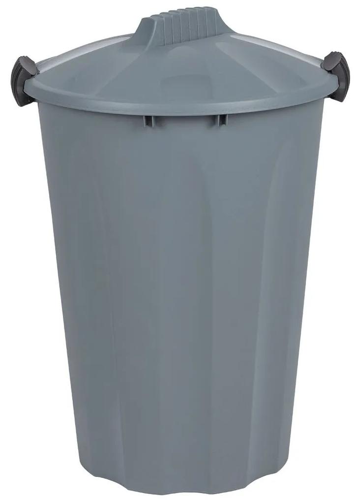 Odpadkový kôš z recyklovaného plastu, 40 l (modrá / čierna), modrá / čierna (100319557)