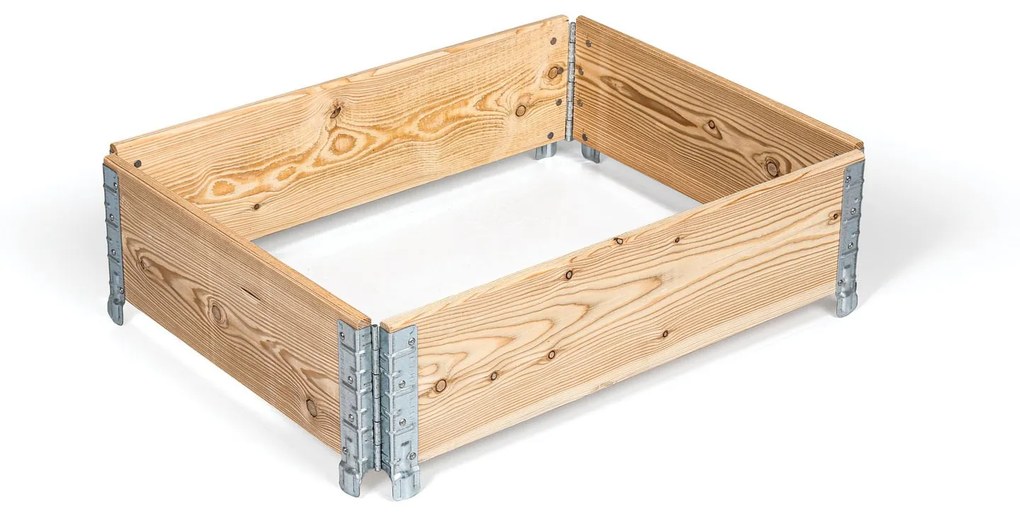 Rám na zvýšený záhon, 800 x 600 x 200 mm, smrekovec