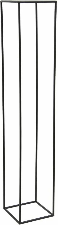 STOJAN NA KVETINÁČ SIMPLE 130X24X24 CM ČIERNA