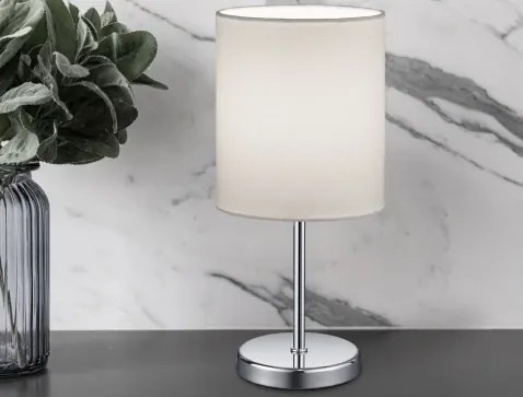 Stolná lampa Jerry, biela%