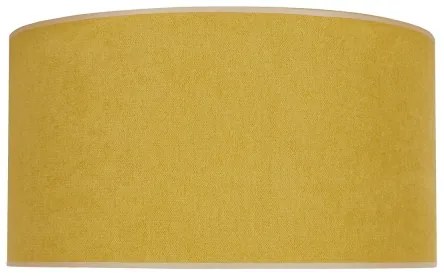 Duolla - Stropné svietidlo BRISTOL 1xE27/15W/230V pr. 45 cm žltá/biela