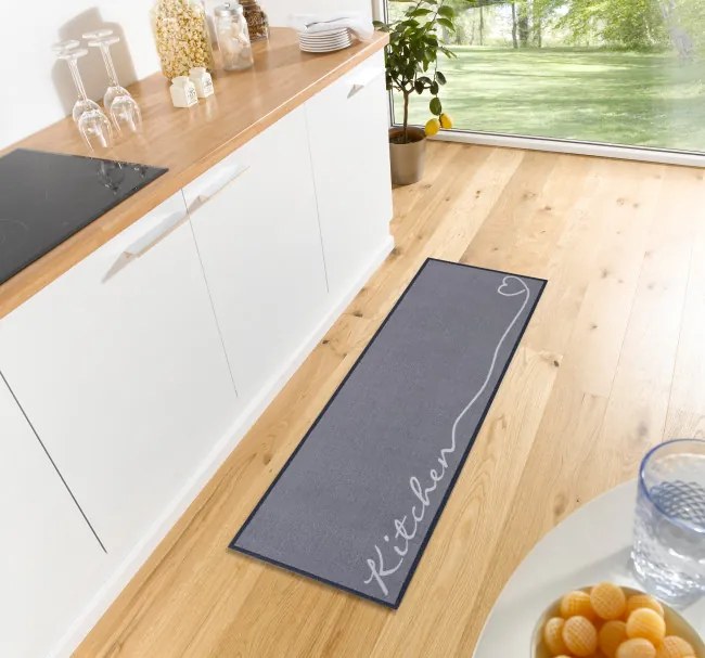 Koberec / Behúň Hanse Home Cook & Clean Kitchen sivý
