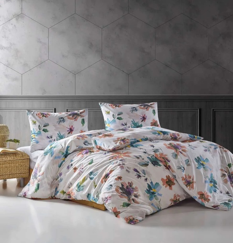 Obliečky bavlnené Monika TiaHome - 1x Vankúš 90x70cm, 1x Paplón 140x200cm