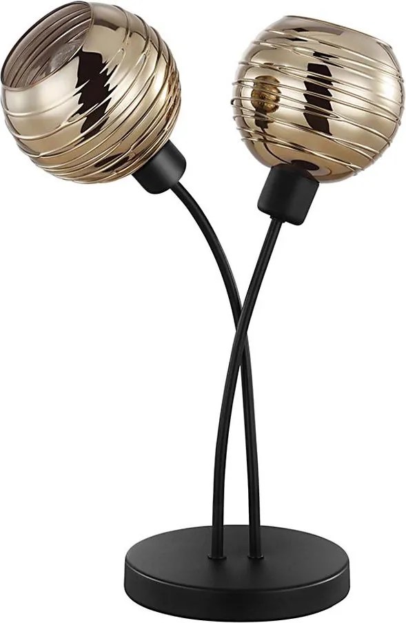 Eglo 39693 - Stolná lampa CREPPO 2xE14/40W/230V