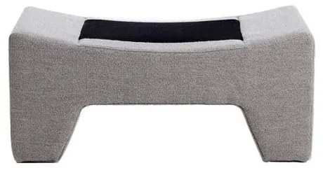 Svetlosivý taburet Dasha – Light &amp; Living