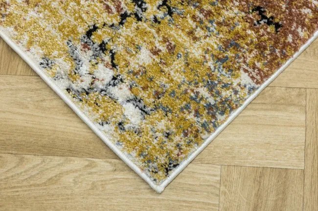 Koberec Bosa 8621A krémový / medený / modrý