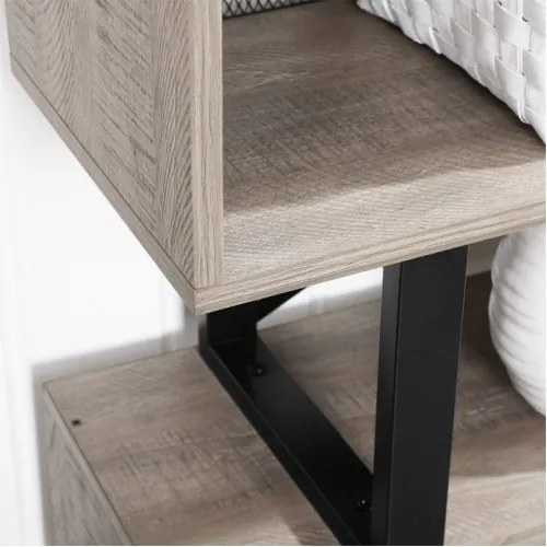 Drevená knižnica VASAGLE LBC099B02