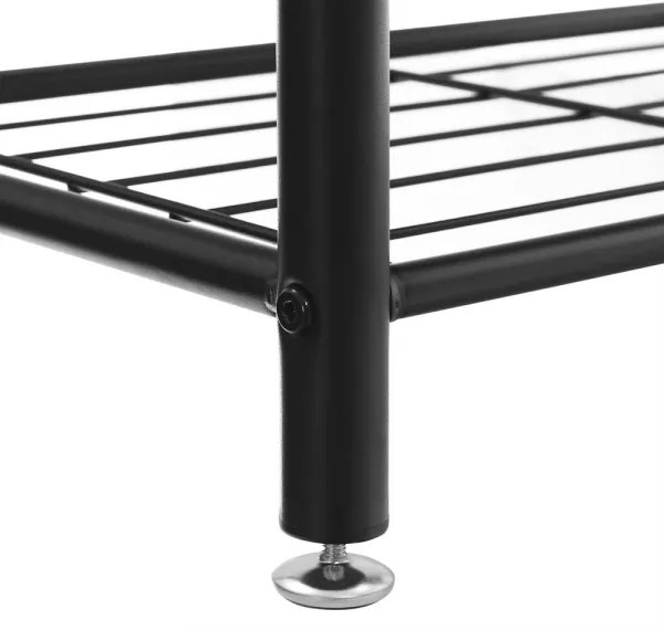 Stojanový vešiak NAVOR hnedý/čierny