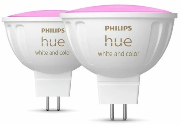 Philips Hue 8719514491649 žiarovka LED WACA Bluetooth GU5.3 MR16, 2 ks