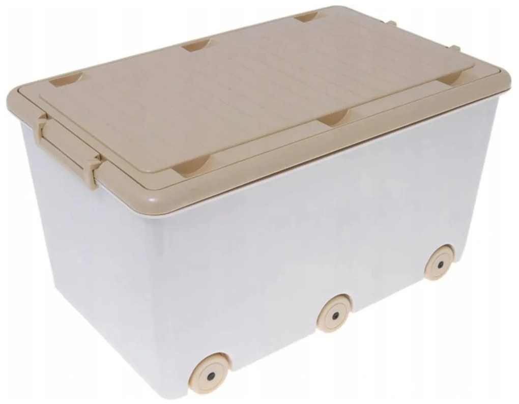 Plastový box na hračky Tega Baby Farba: čierna