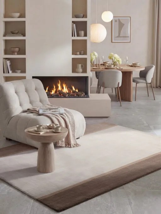 Koberec Villeroy & Boch 1888 Rowan krémový / hnedý