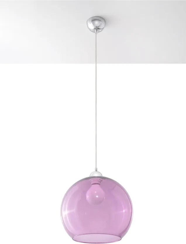 Fialové stropné svietidlo Nice Lamps Bilbao