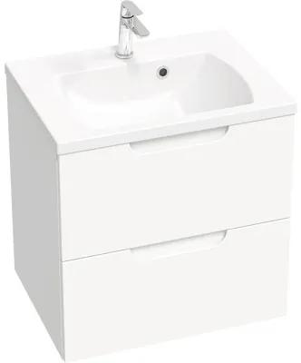Kúpeľňová skrinka pod umývadlo RAVAK Classic II biela 60 x 58,5 x 45 cm X000001476