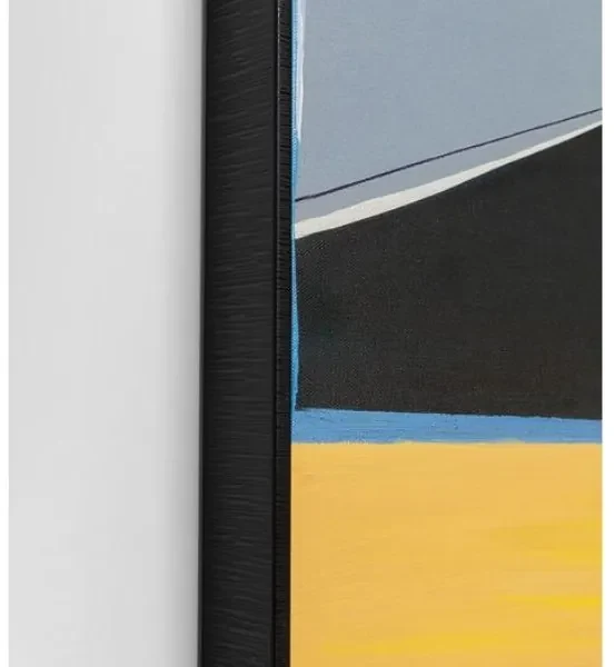 Abstract Shapes obraz oranžový 73x143 cm