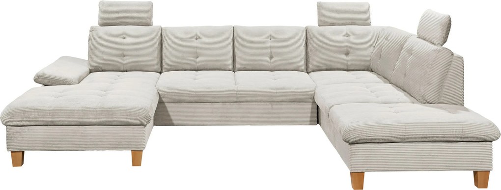 XXXLutz SEDACIA SÚPRAVA, textil, béžová MID.YOU - Sedačky - 002220054204