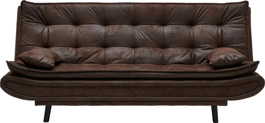 XXXLutz ROZKLADACIA POHOVKA, textil, tmavohnedá Ti'me - Sedačky - 002330005101