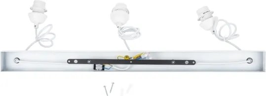 Brilagi - Závesný luster na lanku WABI SABI 3xE27/40W/230V biela