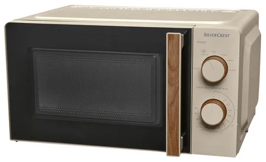 Silvercrest® Kitchen Tools Mikrovlnná rúra Smwh 700 B2, sivohnedá (100375241)