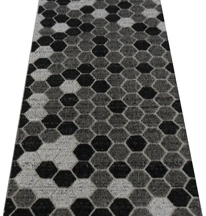 Berfin Dywany Kusový koberec Lagos 1675 Dark Grey (Silver) - 80x150 cm