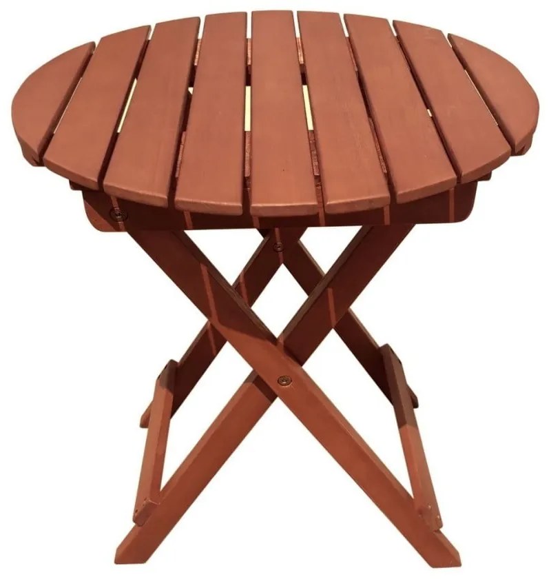 Okrúhly záhradný jedálenský stôl ø 45 cm Hanford – Garden Pleasure