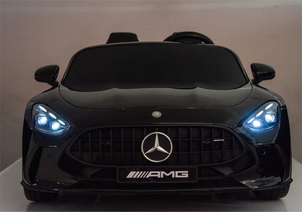 LEAN CARS Elektrické autíčko Mercedes GT63 AMG DK-GT63 24V LCD tichý motor čierne