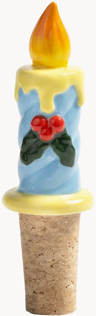 Ručne maľovaná zátka z dolomitu Candle