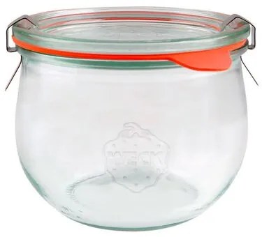 Weck 6-dielna sada zaváracích pohárov Tulpe 580 ml s príslušenstvom, pr. 100 mm