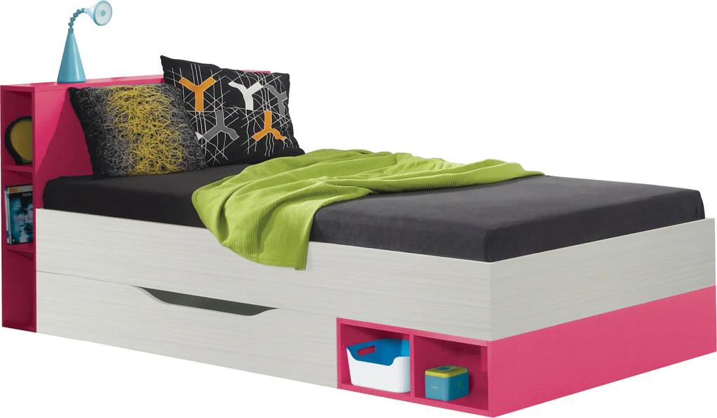Meblar Detská posteľ Komi KM22 Farba: Ružová