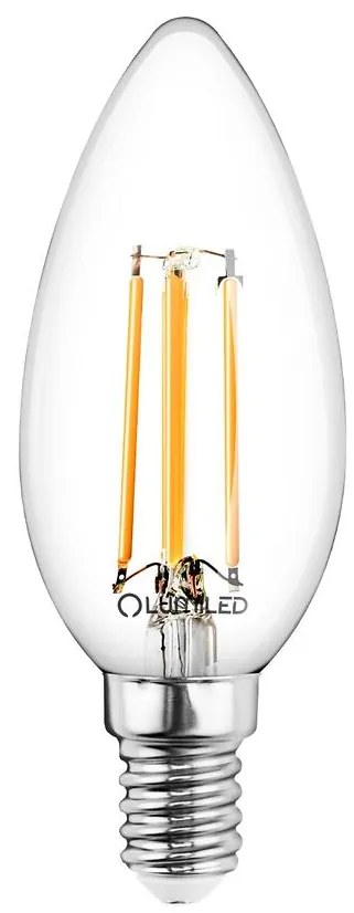 Žiarovka LED sviečka FIL 7W E14 806LM 3000K CCD