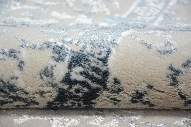 Koberec MANYAS 0920 Blue/Ivory