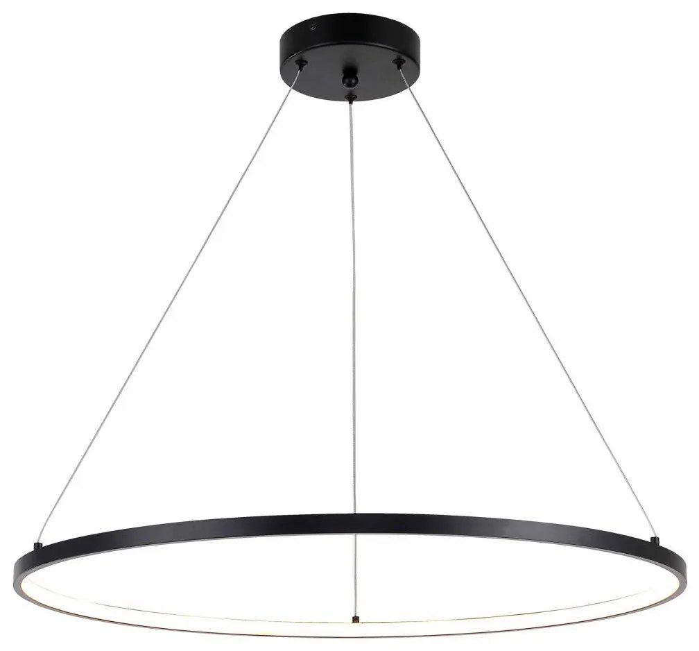 Zuma Line PEN89424-60BK - LED Luster na lanku HORIK LED/32W/230V 3000/4000/6000K