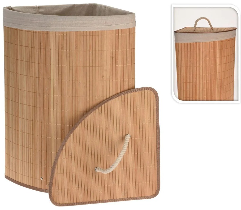 Kôš na bielizeň Stella Triangle, 60x35x35 cm