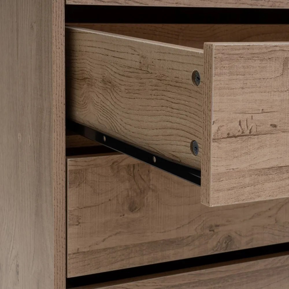 Otvorená modulárna skriňa v dekore duba v prírodnej farbe 60x180x45 cm Modular – Casa Selección