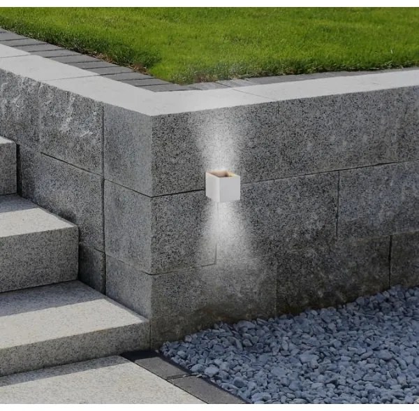 Westinghouse 61150 - LED Vonkajšie nást. svietidlo FREYA 2xLED/4,5W/230V IP44 biela