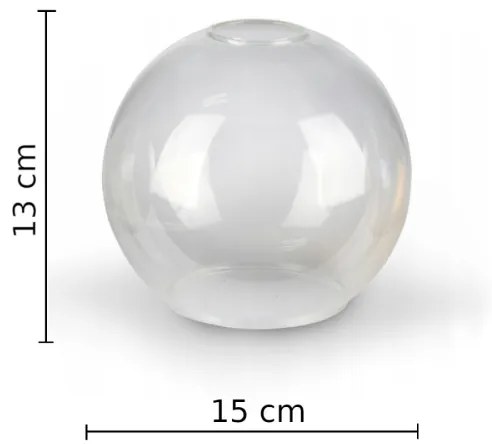 Prisadený luster EVIE 3xE27/60W/230V čierna/číra