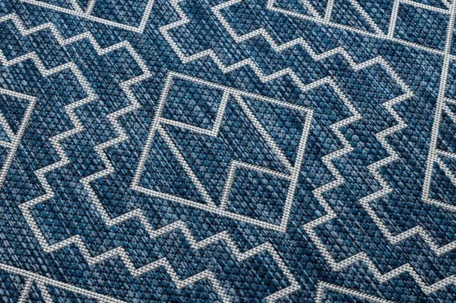 Koberec šnúrkový SIZAL SION geometrický, Romby 21778 granát