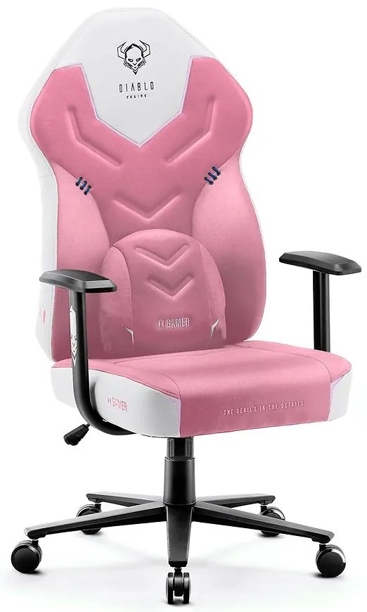Detské herné kreslo Diablo X-Gamer 2.0 pink marshmallow
